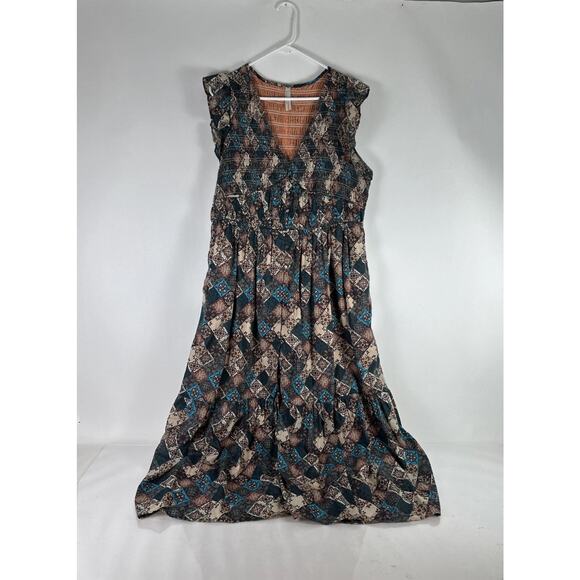 Anthropologie The Peregrine Midi Dress Size 1X *FLAWS* - Picture 1 of 8